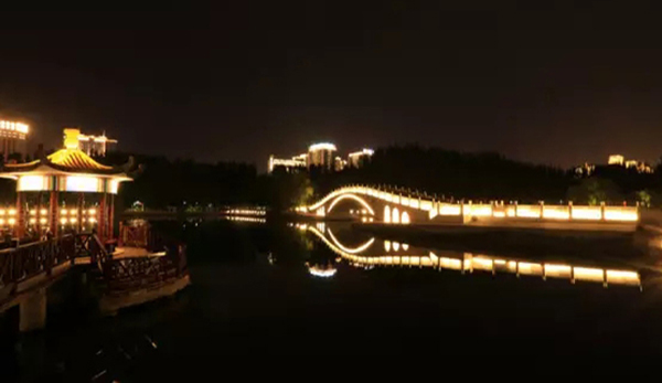 園林景觀亮化工程，造就完美夜間生活