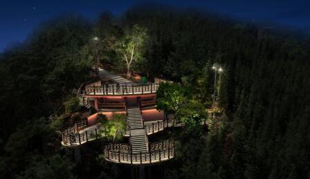 山體亮化工程如何打造怡人夜景，需要注意什么？