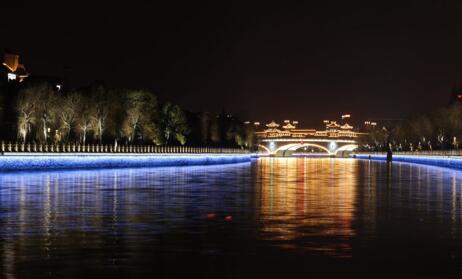 河道亮化照明，繪就人水和諧的美麗畫卷！