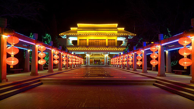 廣場(chǎng)夜景照明